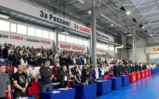 Рекордное количество борцов приняло участие в акции «Диктант Победы» в Сибирской Академии Самбо